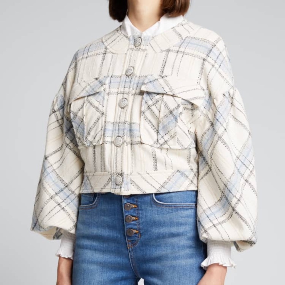 NWT Veronica Beard Nikolai cropped jacket